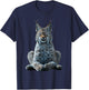 Lynx Yoga T-Shirt - T-Shirt | Navy