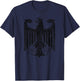 German Coat of Arms Germany Eagle Black T-Shirt - T-Shirt | Navy