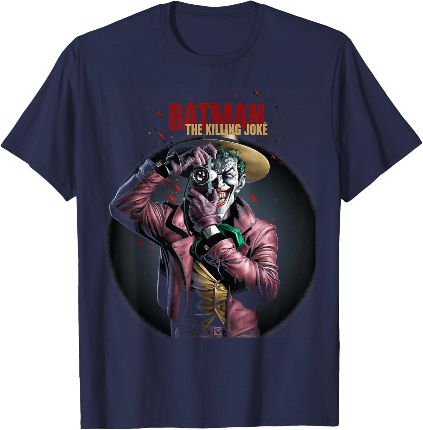 DC Joker Killing Joke T-Shirt - T-Shirt | Navy