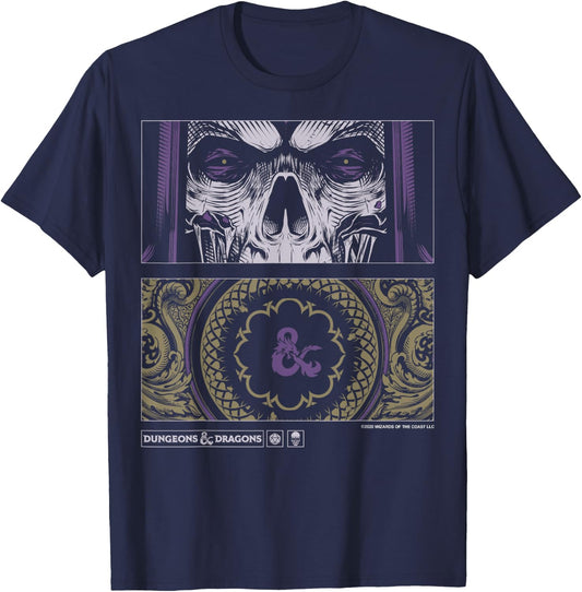 Dungeons & Dragons Lich Panels T-Shirt - T-Shirt | Navy