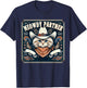 Cat Cowboy Funny Mashup Meowdy Partner Poster Western T-Shirt - T-Shirt | Navy