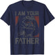 Star Wars Darth Vader I Am Your Father Poster T-Shirt - T-Shirt | Navy
