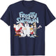 Frosty The Snowman Group Shot Logo T-Shirt - T-Shirt | Navy