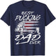 Best Pucking Dad Ever Hockey Father's Day Gift T-Shirt - T-Shirt | Navy