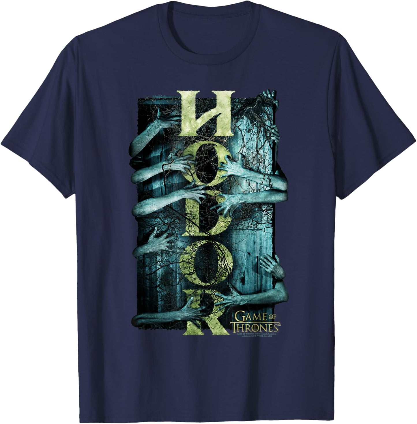 Game of Thrones Hodor T-Shirt - T-Shirt | Navy
