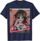 Aesthetic Vaporwave Japanese Futurism Anime Retro Hentai T-Shirt - T-Shirt | Navy