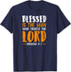 Bible Verse Faith Christianity Religious Gift Prayer T-Shirt - T-Shirt | Navy