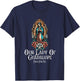 Our Lady Of Guadalupe Marian Catholic T-Shirt - T-Shirt | Navy