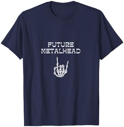 Future metalhead funny for kids T-Shirt - T-Shirt | Navy