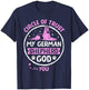 Circle Of Trust My German Shepherd God You T-Shirt - T-Shirt | Navy