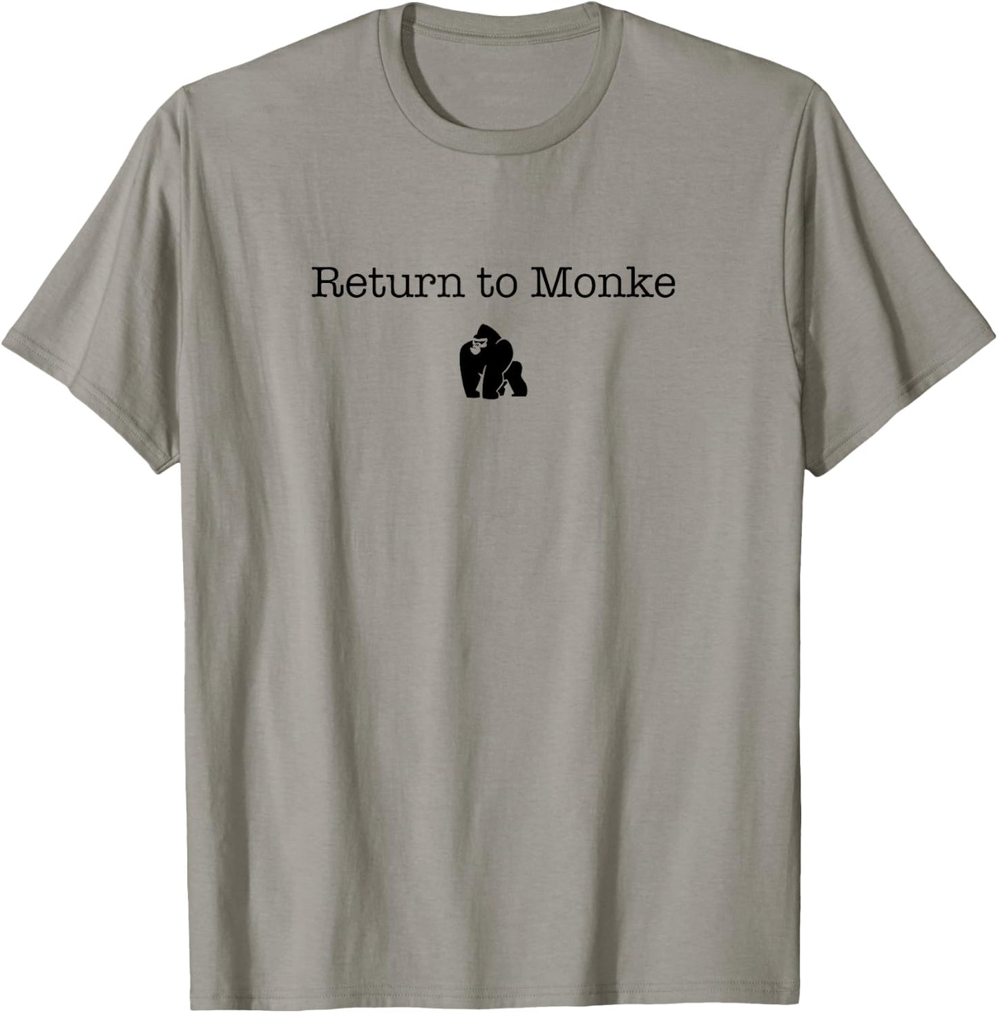 Return to monke T-Shirt - T-Shirt | Sand