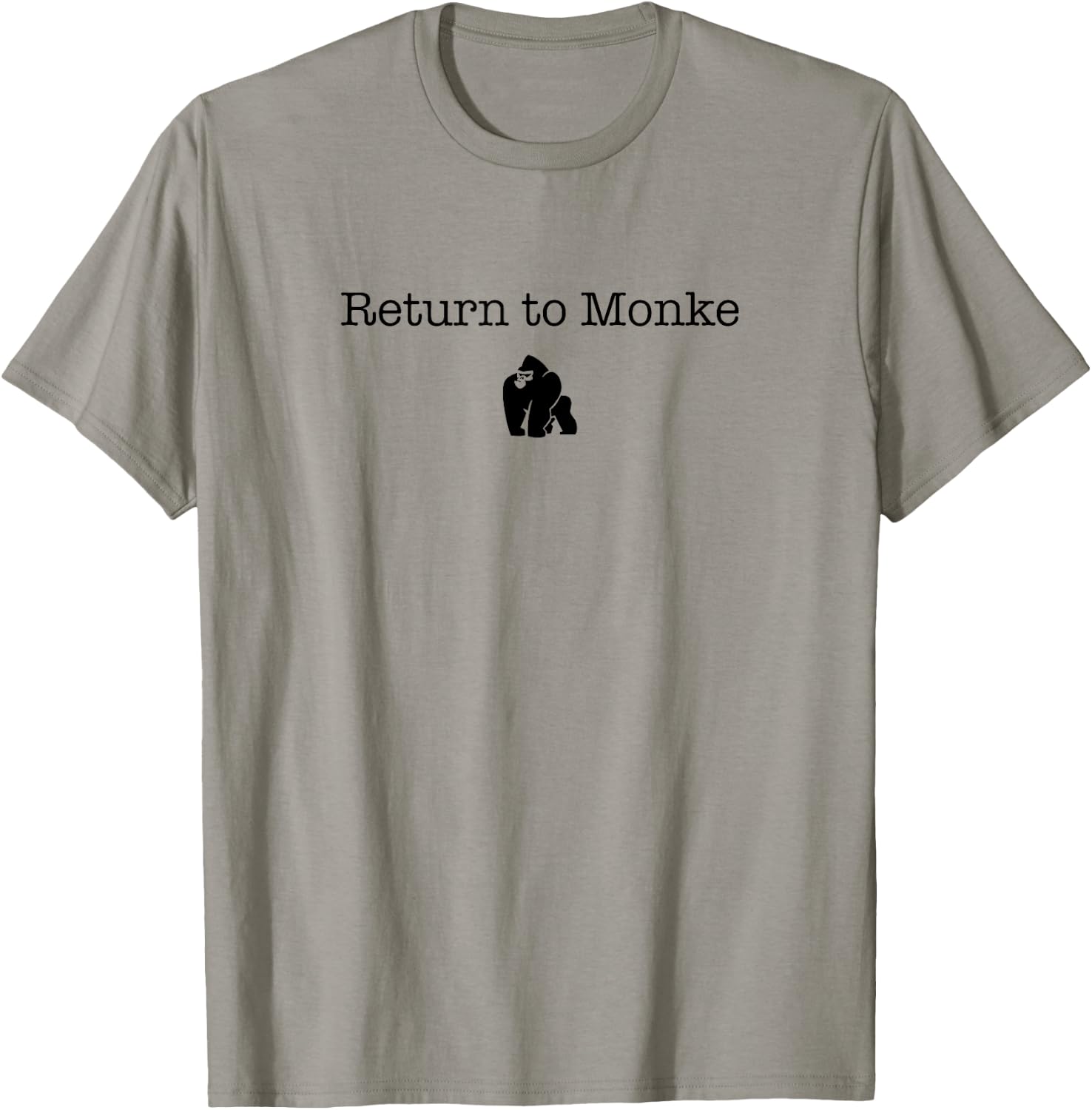 Return to monke T-Shirt - T-Shirt | Sand