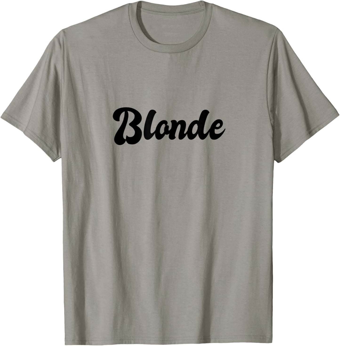 Blonde Retro T-Shirt - T-Shirt | Sand