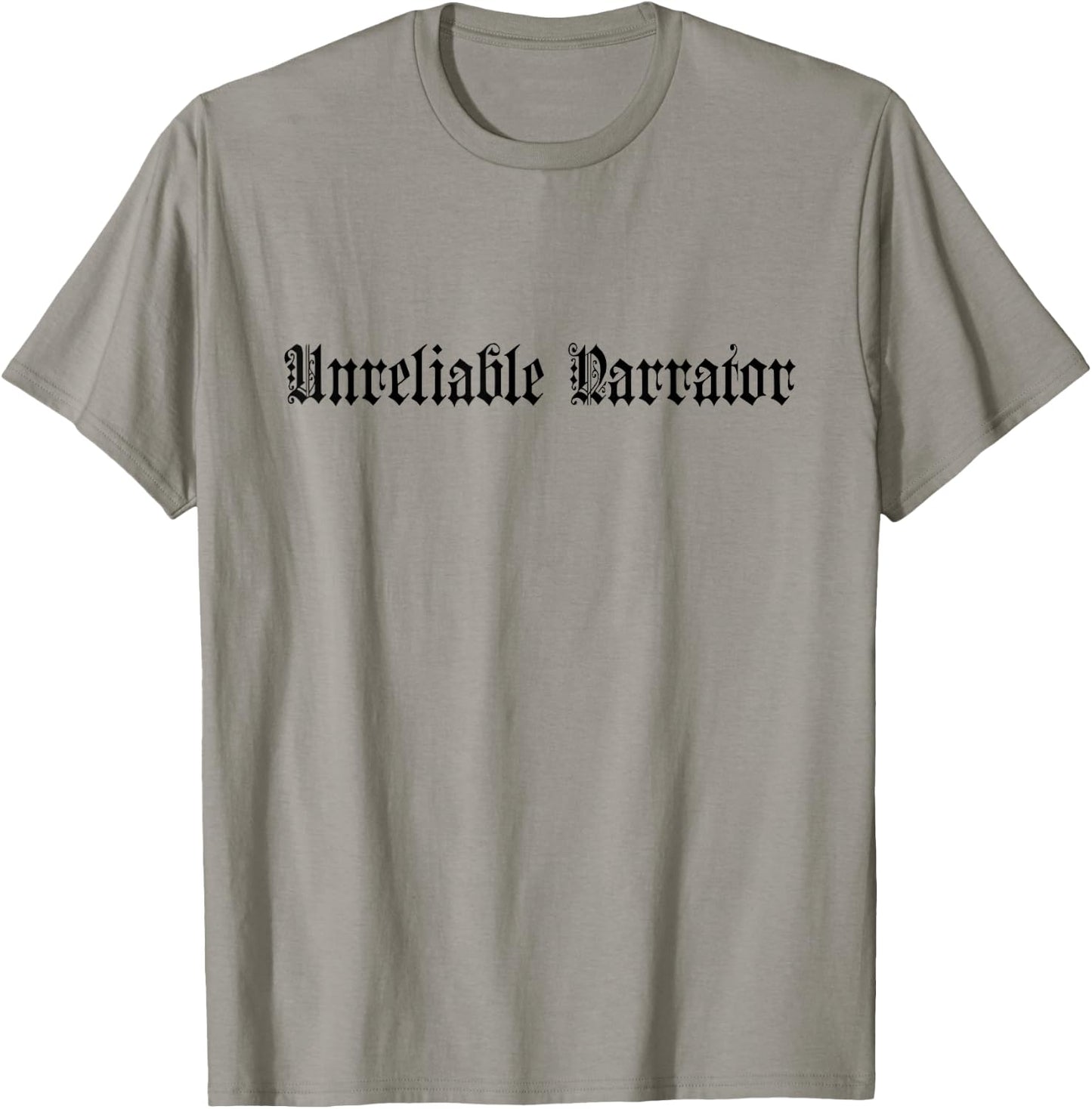 Unreliable Narrator - Unique Storyteller for Book Lovers T-Shirt - T-Shirt | Sand