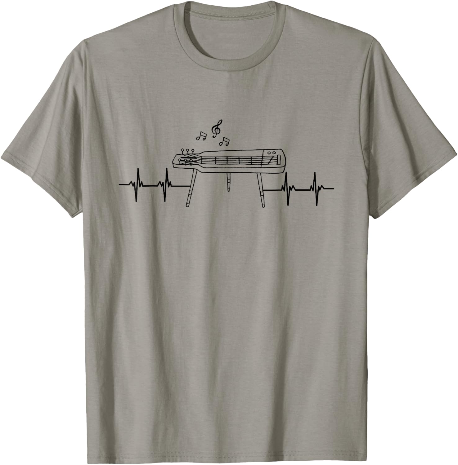 Pedal Steel Guitar T-Shirt - T-Shirt | Sand