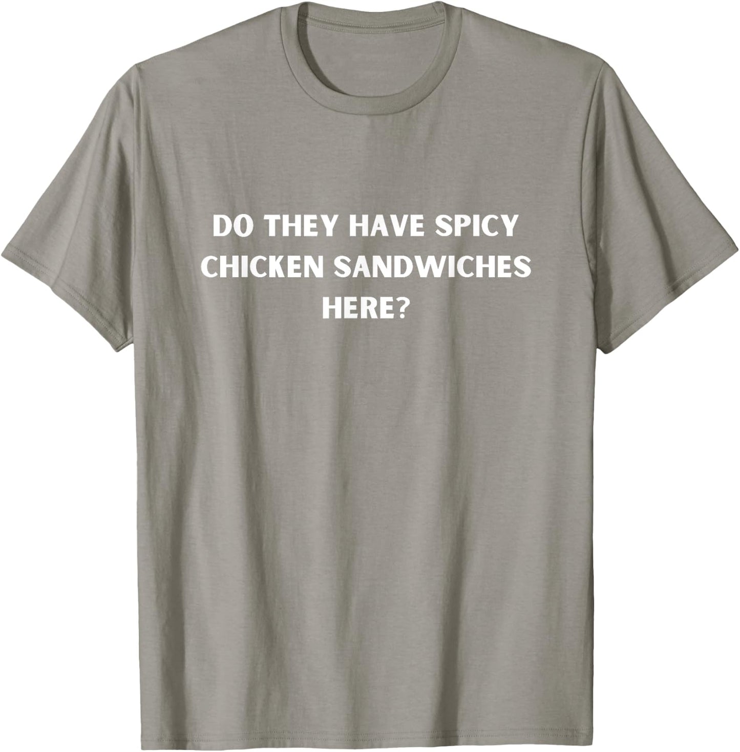 Red Funny Spicy Chicken Sandwich Lover's T-Shirt - T-Shirt | Sand