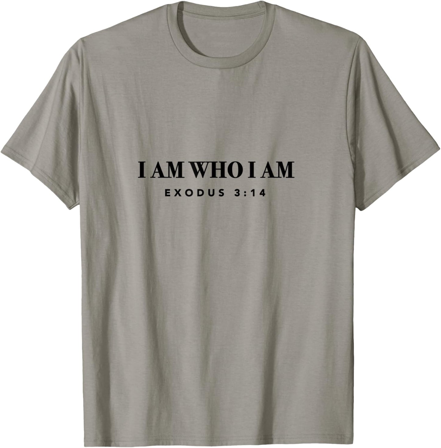 Exodus 3:14 - Gift & Men, Christian T-Shirt - T-Shirt | Sand