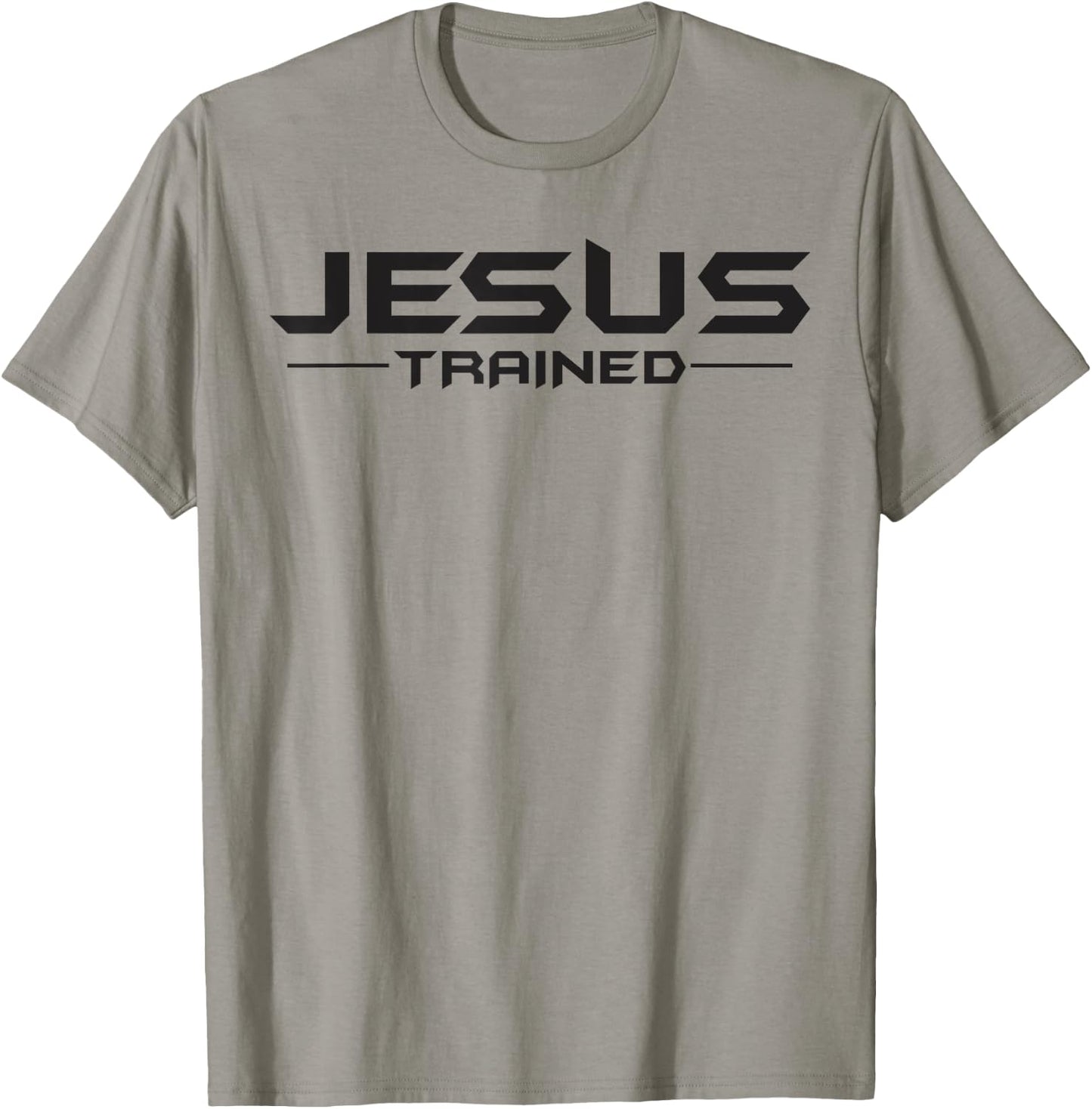 Jesus Trained Classic Wrestling Wrestler Wrestle, Christian2 T-Shirt - T-Shirt | Sand