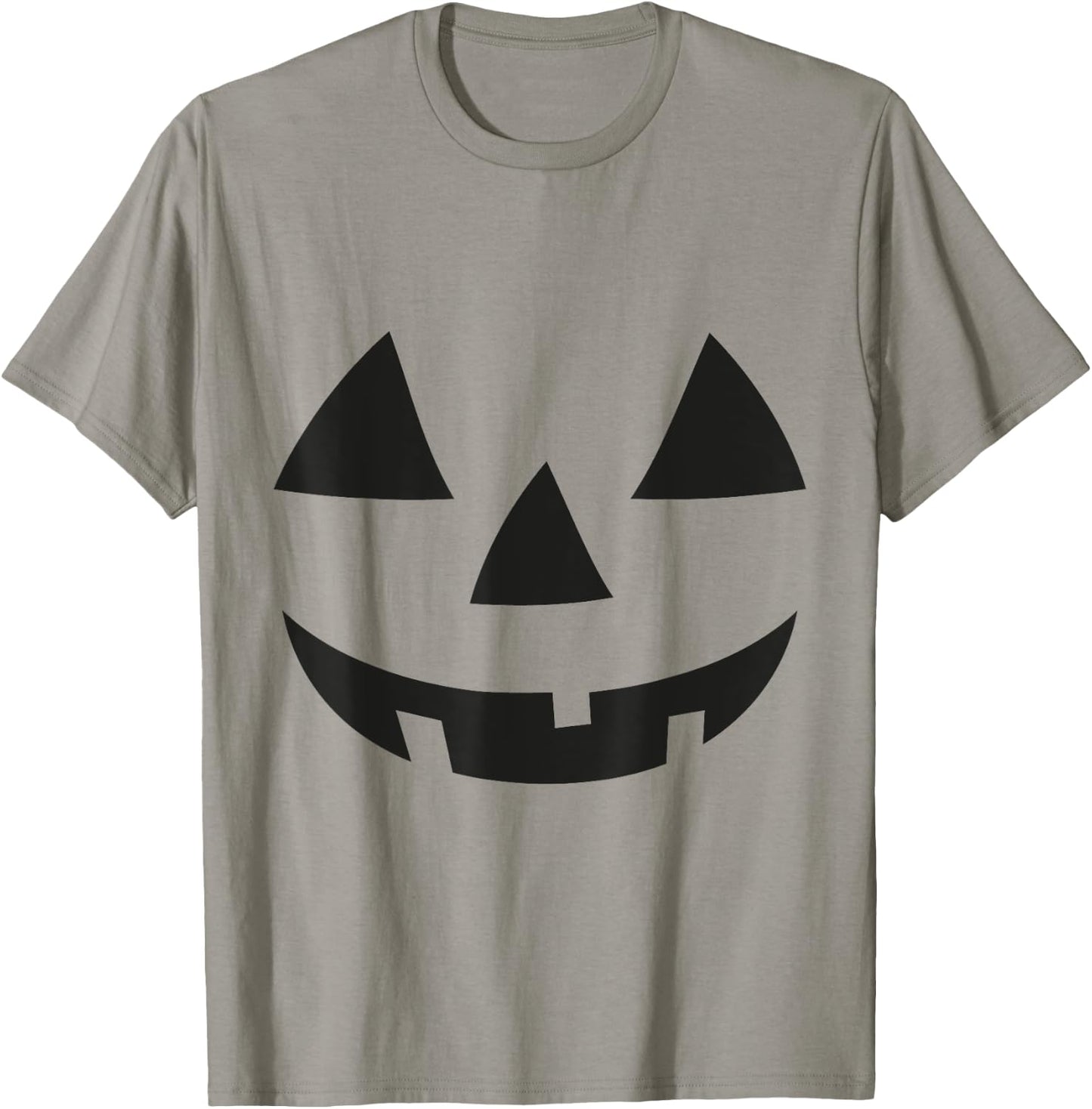Jack O Lantern Pumpkin Face Funny Halloween Costume Spooky T-Shirt - T-Shirt | Sand