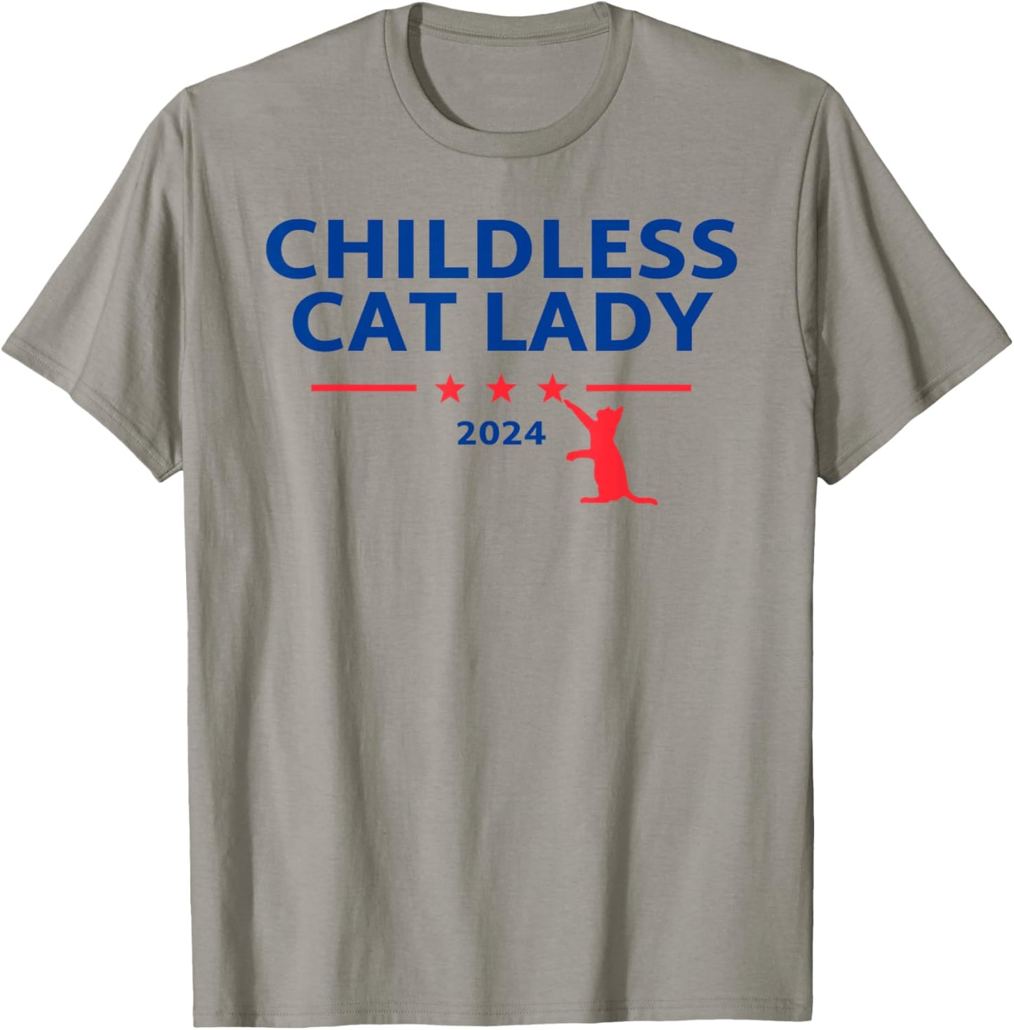 Childless Cat Lady T-Shirt - T-Shirt | Sand