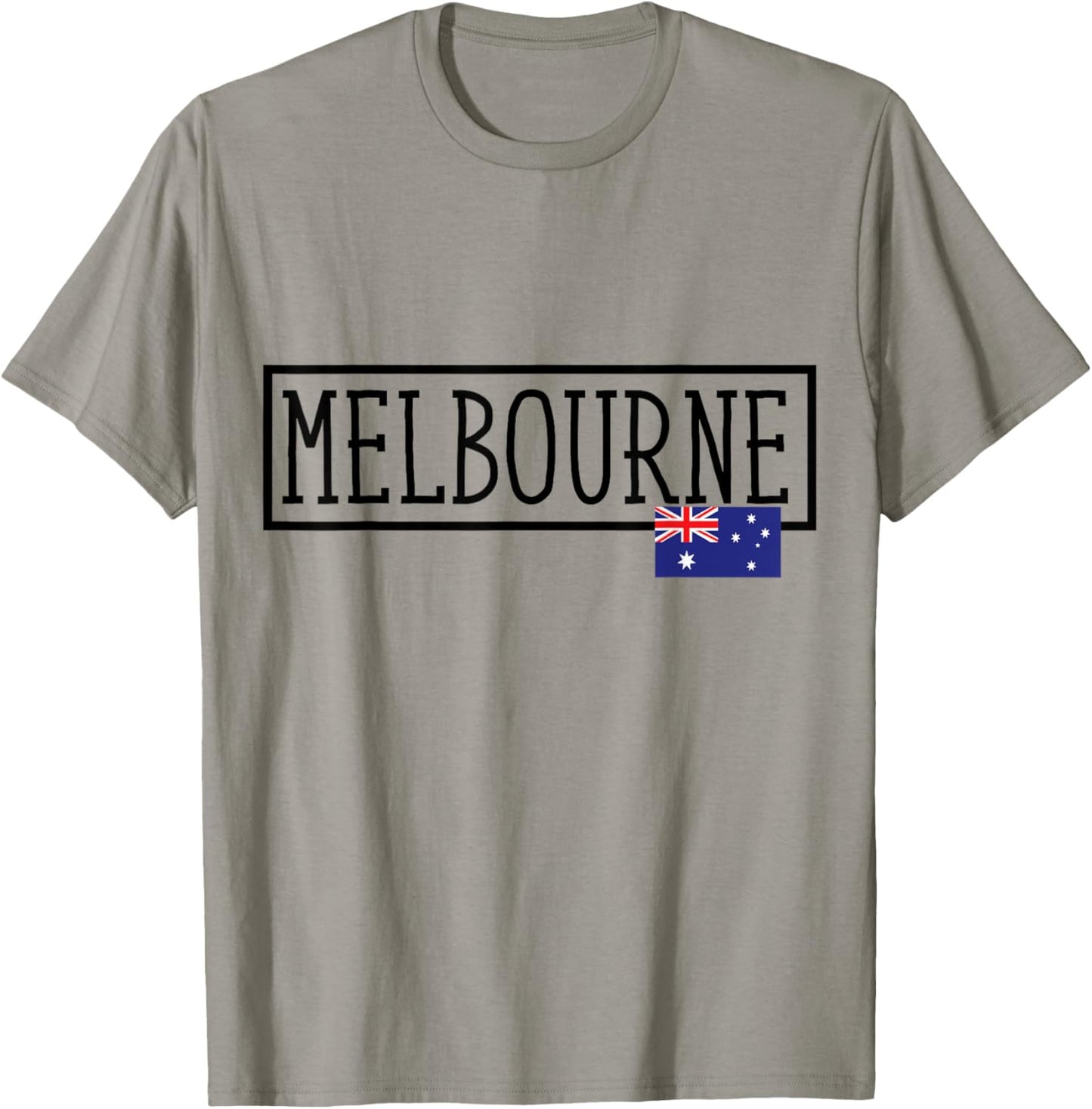 Melbourne Australia Country City Australian Fun Women Men T-Shirt - T-Shirt | Sand