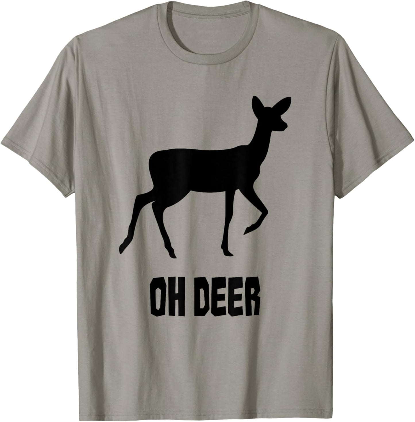 Oh Deer - Oh Dear Black/Black T-Shirt - T-Shirt | Sand