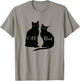 Cat Dad Black Cat Animal Women Kids T-Shirt - T-Shirt | Sand