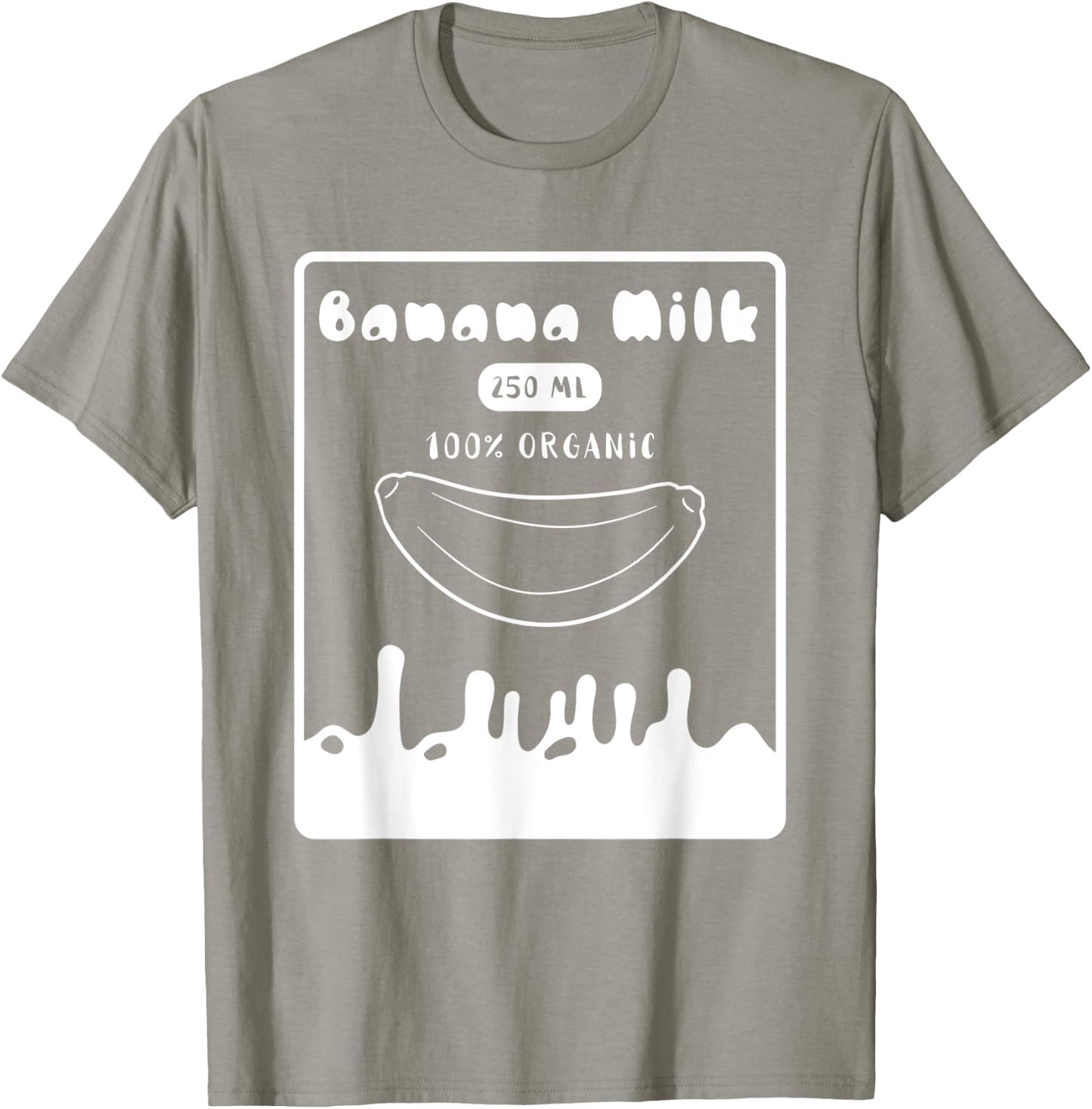 Kawaii Banana Milk Milky Vaporwave Japanese Banana Milkshake T-Shirt - T-Shirt | Sand