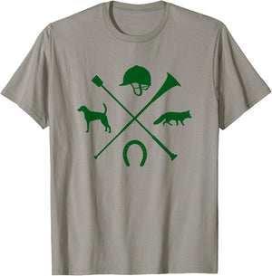 Fox Hunting Gift Huntsman Master Of Hound Fox Hunter T-Shirt - T-Shirt | Sand