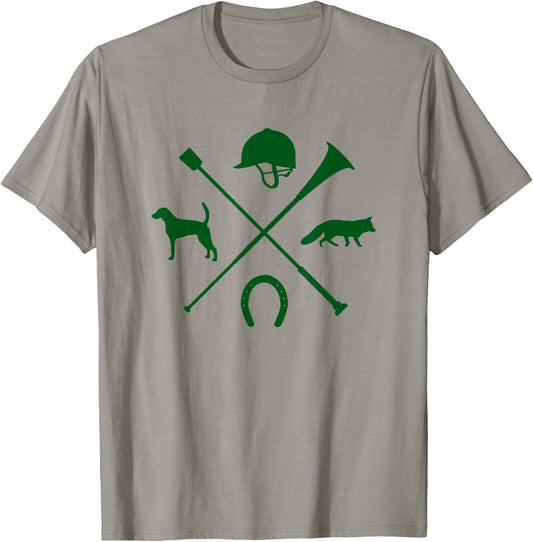 Fox Hunting Gift Huntsman Master Of Hound Fox Hunter T-Shirt - T-Shirt | Sand