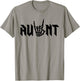 Aunt Of The Bad Two the Bone Birthday 2 Years Old Birthday T-Shirt - T-Shirt | Sand