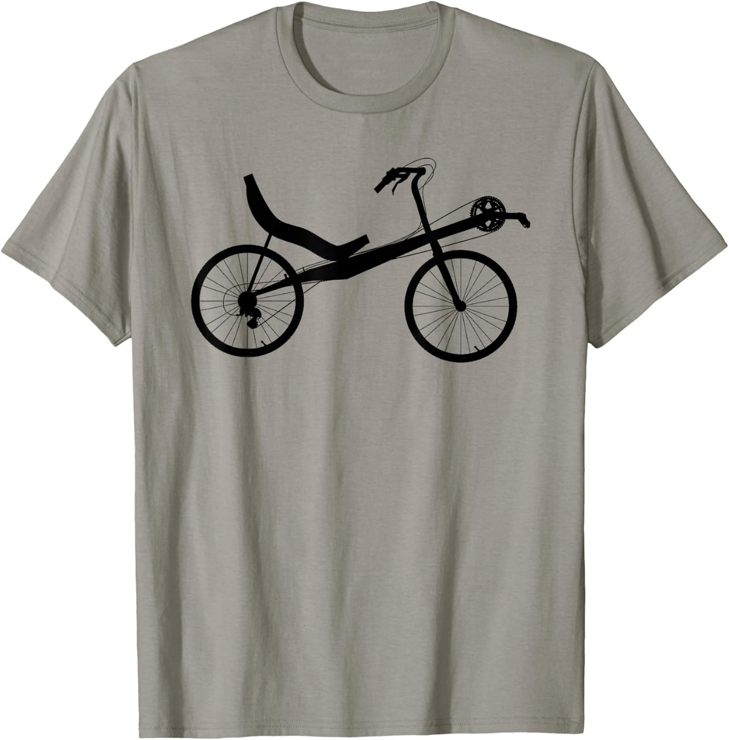 Recumbent Bike Bicycle Cycling T-Shirt - T-Shirt | Sand