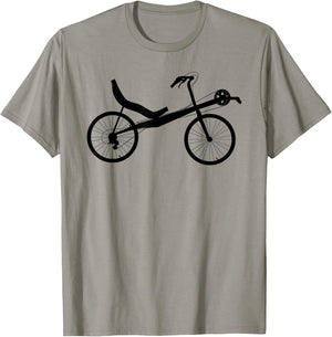 Recumbent Bike Bicycle Cycling T-Shirt - T-Shirt | Sand