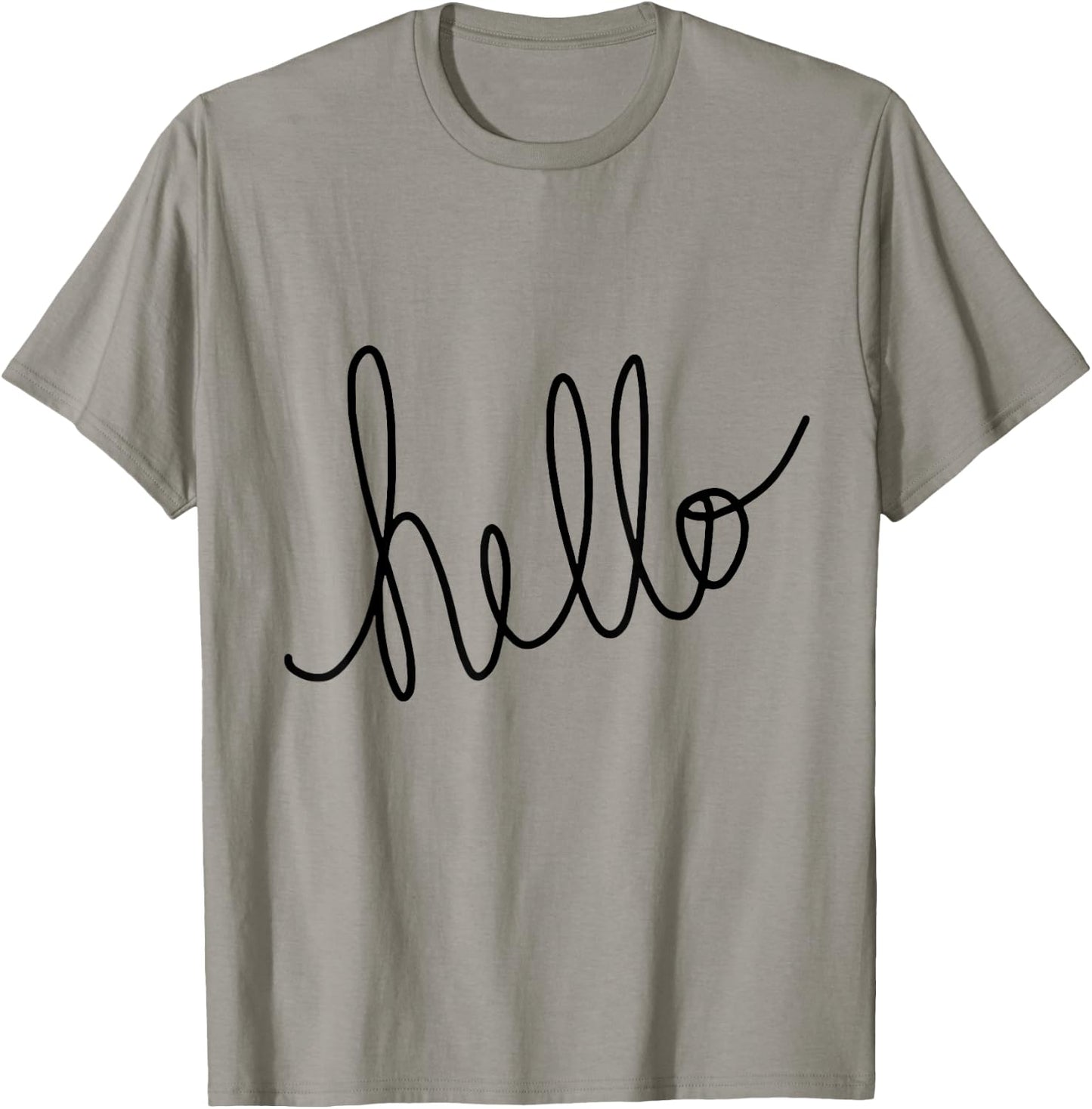 Hello T-Shirt - T-Shirt | Sand