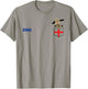 Euro Football Sweep England Chest Pocket Print T-Shirt - T-Shirt | Sand