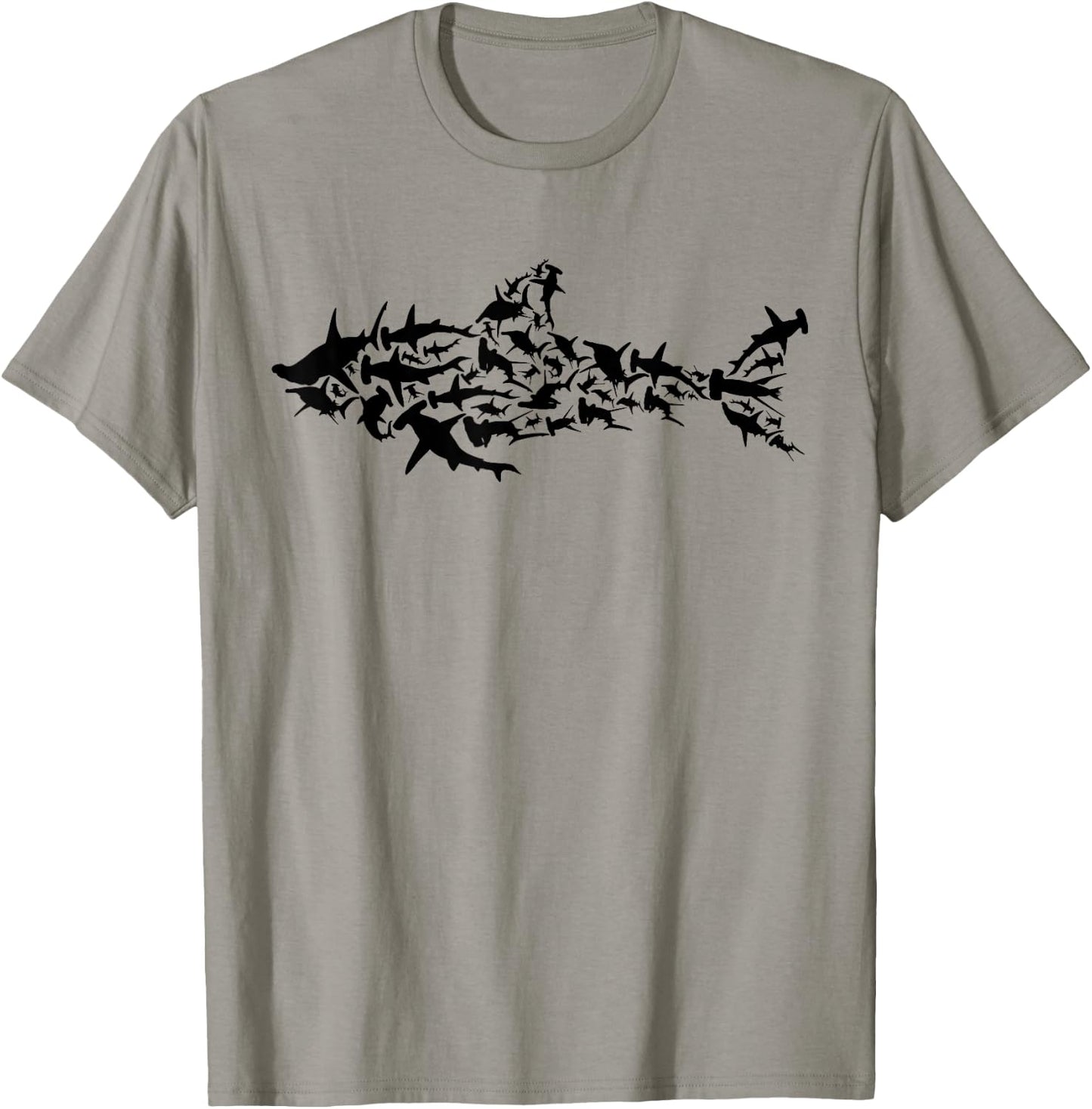 Shark Fish - Great White Shark Fishes Shark Fishing Shark T-Shirt - T-Shirt | Sand