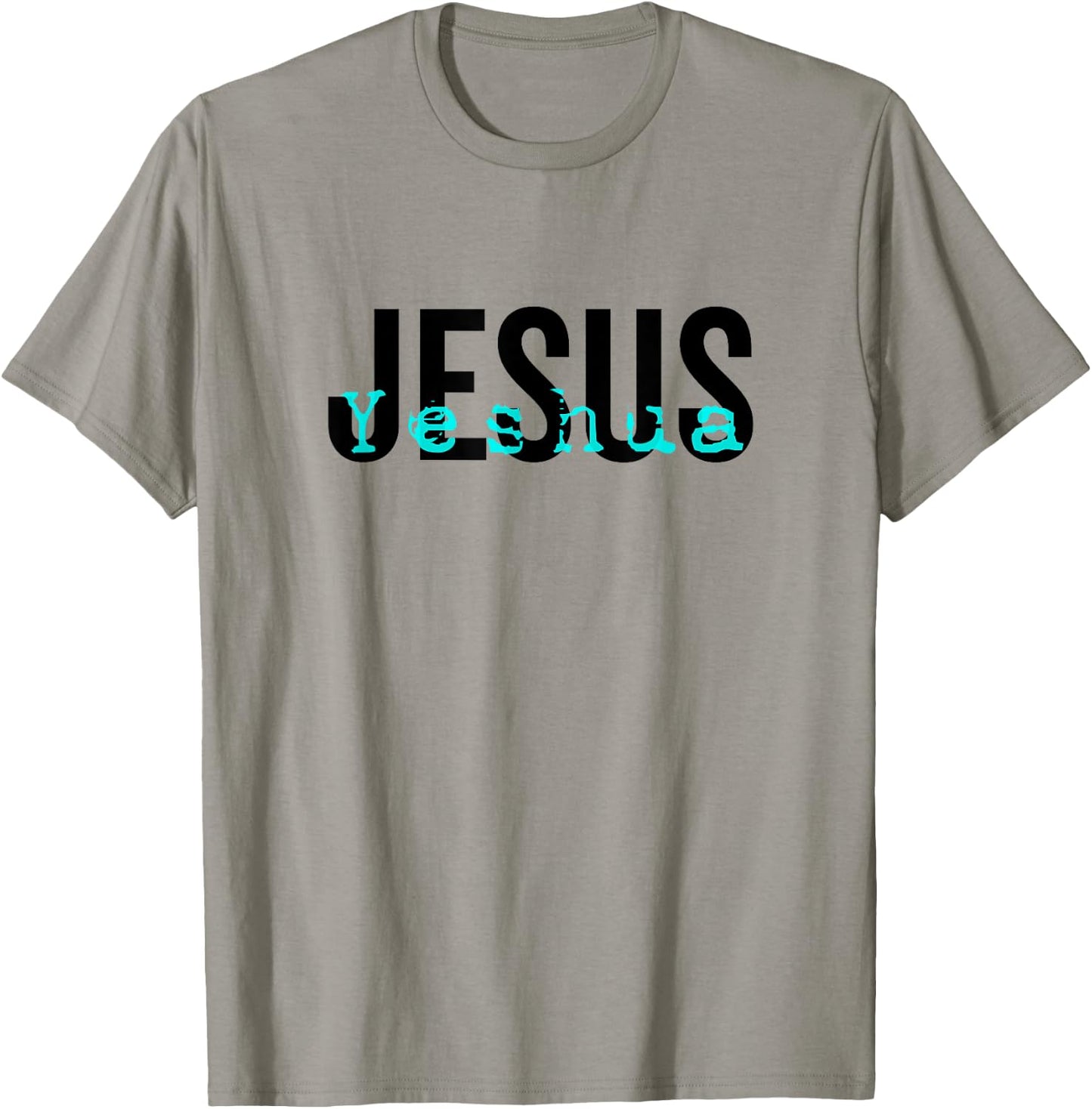 Hebrew Name of Jesus & Joshua Christian Worship Gift Yeshua T-Shirt - T-Shirt | Sand