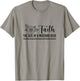 Faith That Size Of Mustard A Seed Christian Faith Jesus God T-Shirt - T-Shirt | Sand