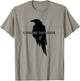 Luke 12:24 Consider The Ravens T-Shirt - T-Shirt | Sand