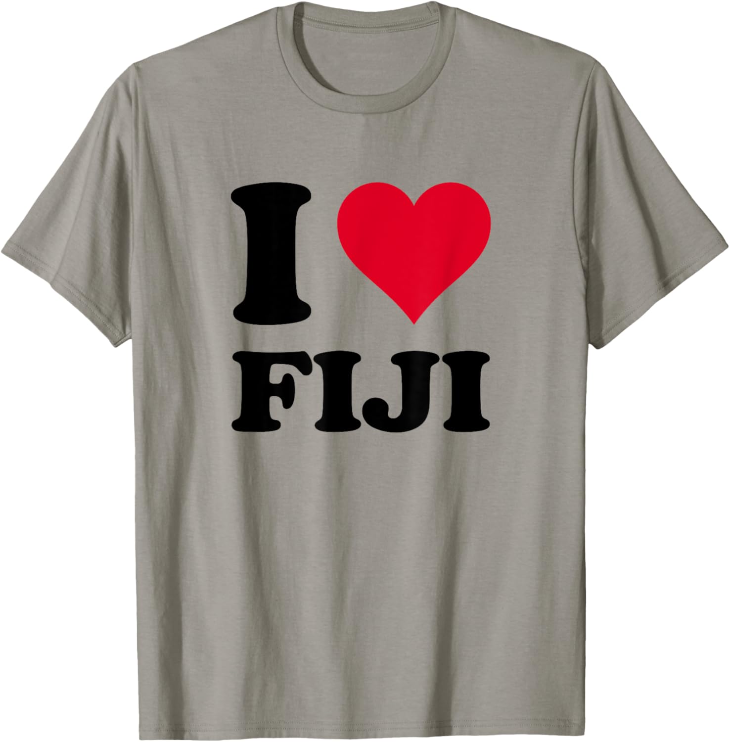 I Love Republic of Fiji T-Shirt - T-Shirt | Sand
