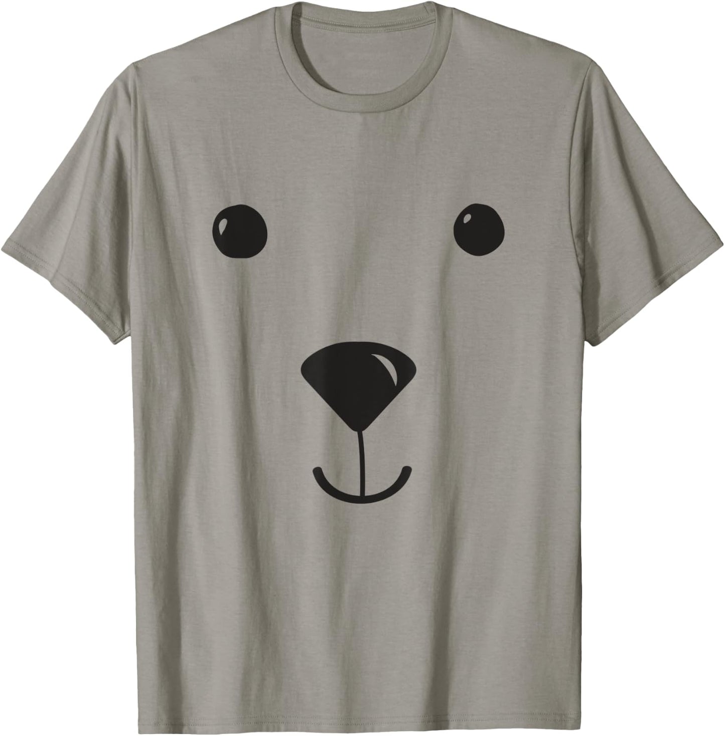 Polar Bear Kids Costume Bear Pajamas Face Zoo Polar Bear T-Shirt - T-Shirt | Sand