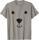 Polar Bear Kids Costume Bear Pajamas Face Zoo Polar Bear T-Shirt - T-Shirt | Sand