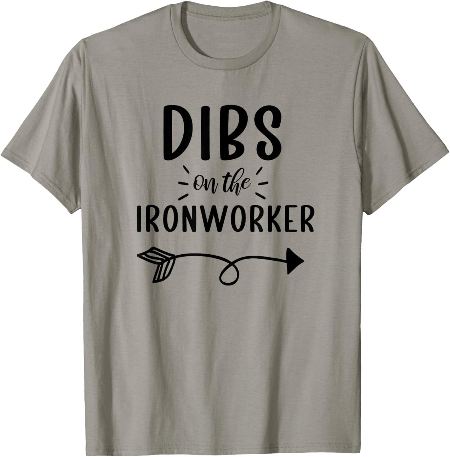 Ironworker Wife Funny Ironworker Girlfriend T-Shirt - T-Shirt | Sand
