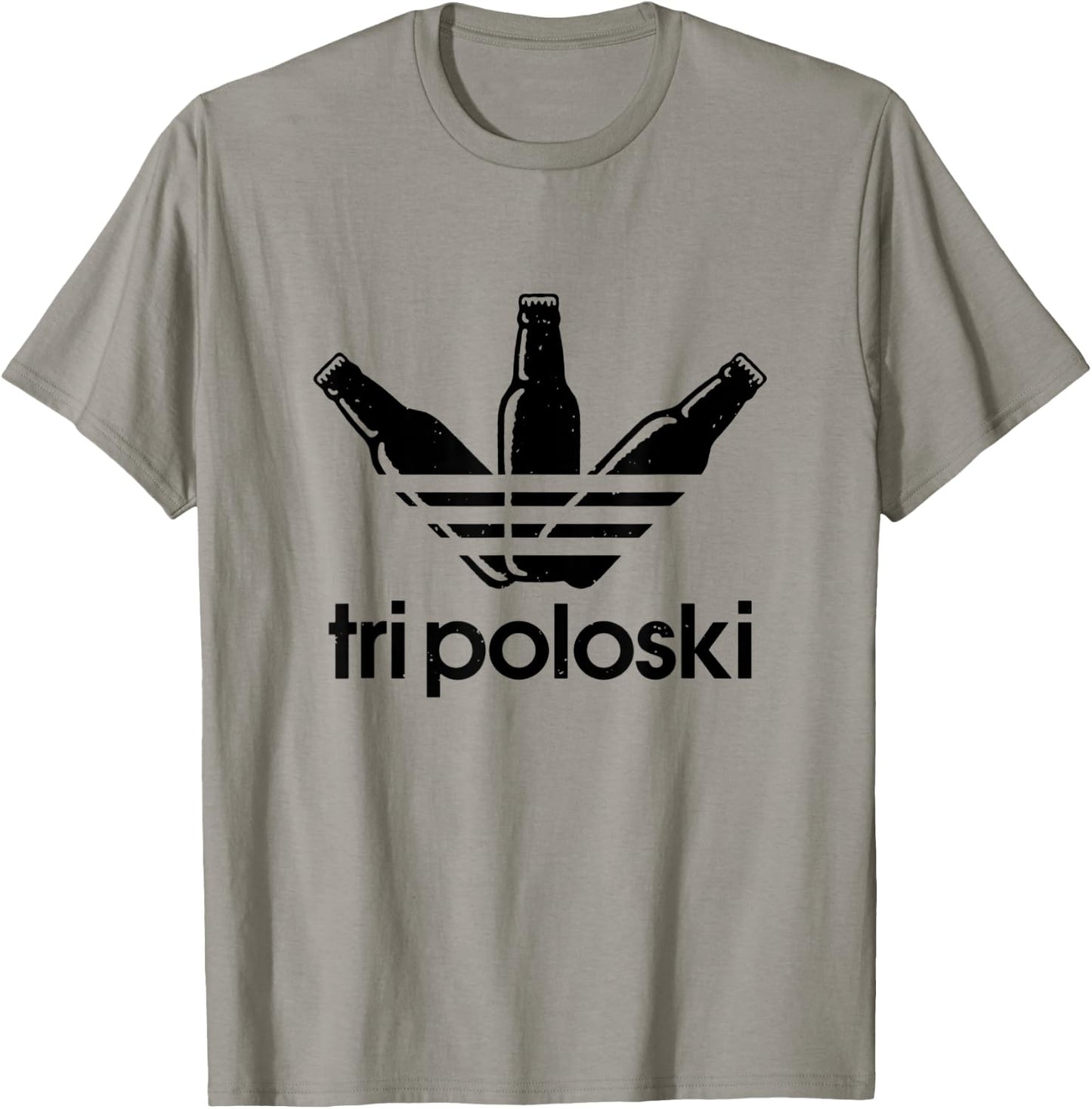 Tri Poloski - Men Women Athletic T-Shirt - T-Shirt | Sand