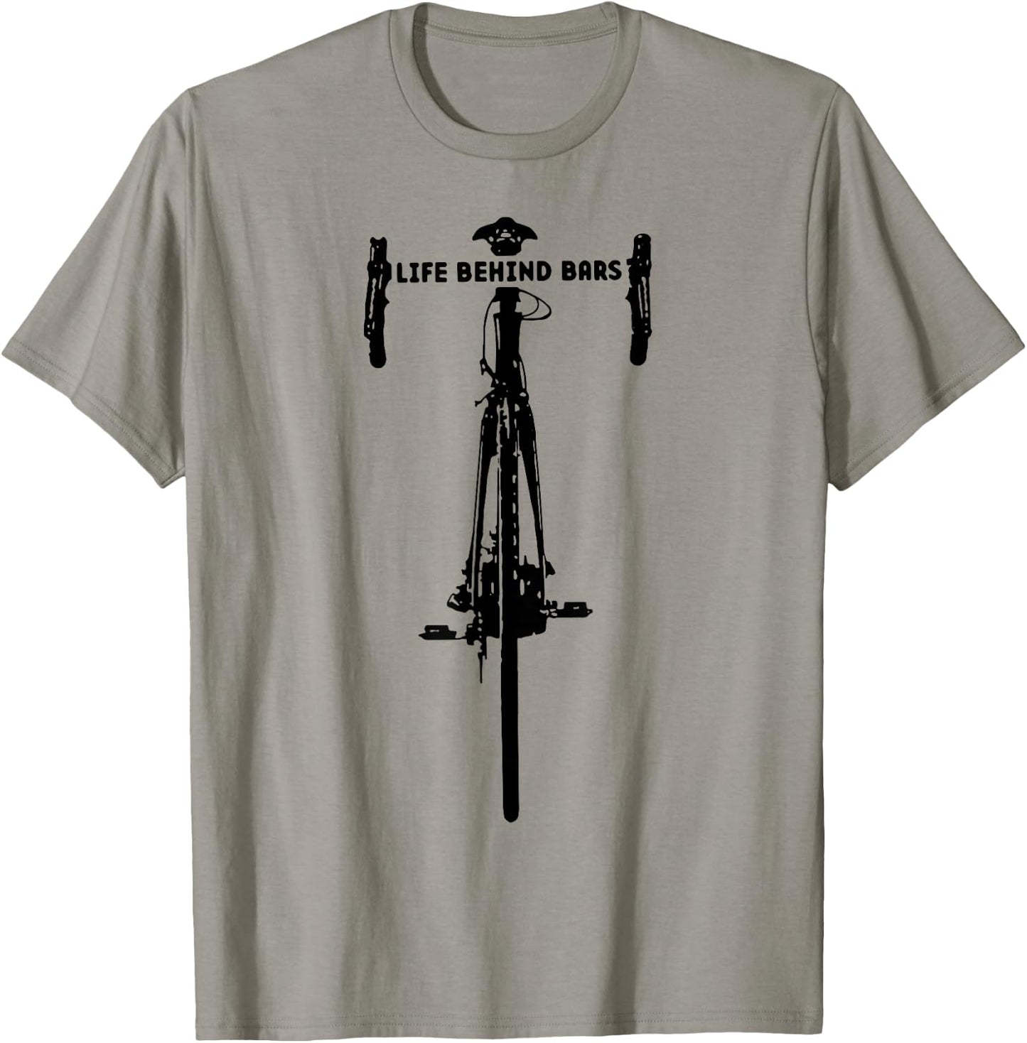 Life Behind Bars Motorcycle Biker T-Shirt - T-Shirt | Sand