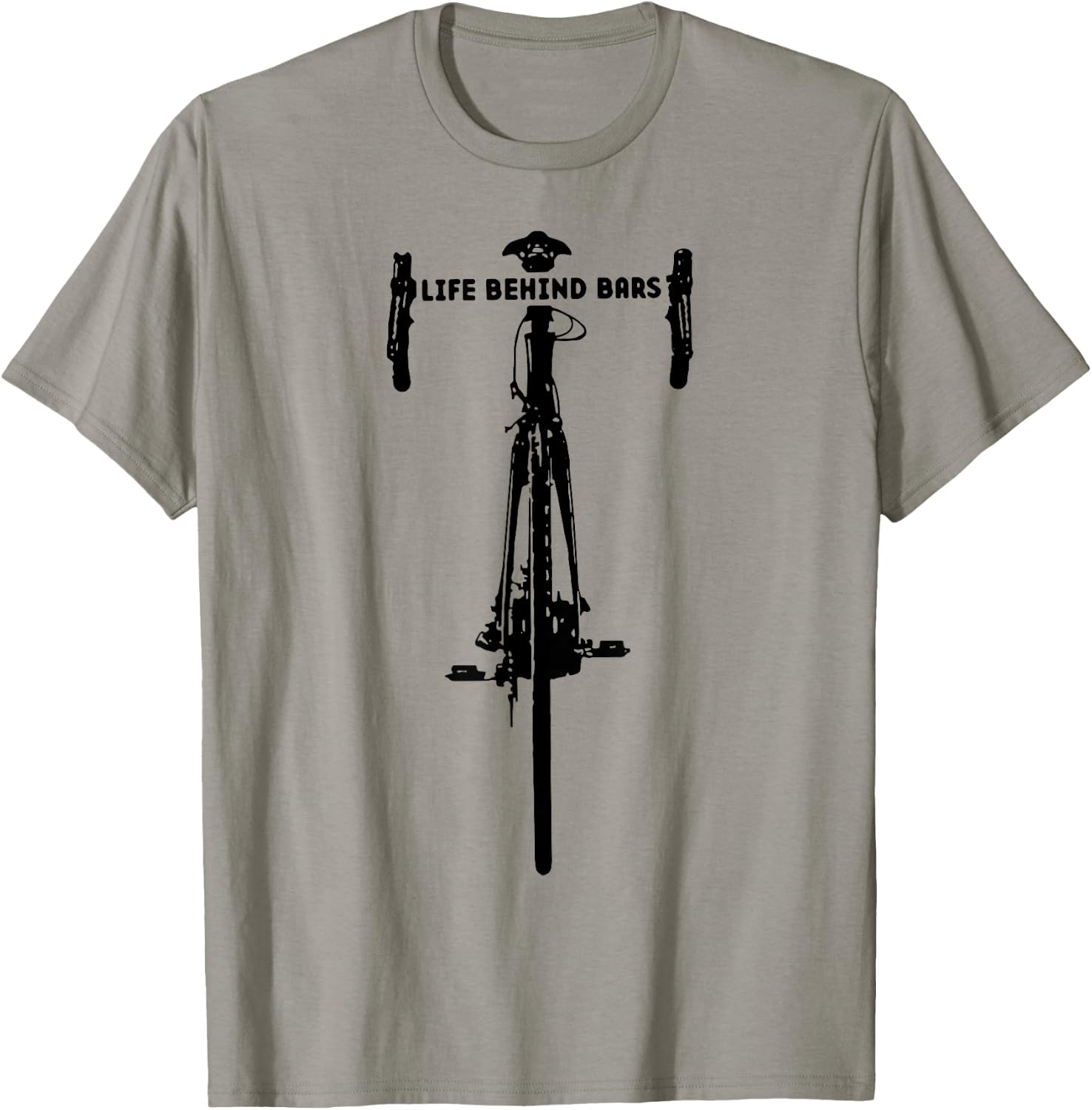 Life Behind Bars Motorcycle Biker T-Shirt - T-Shirt | Sand