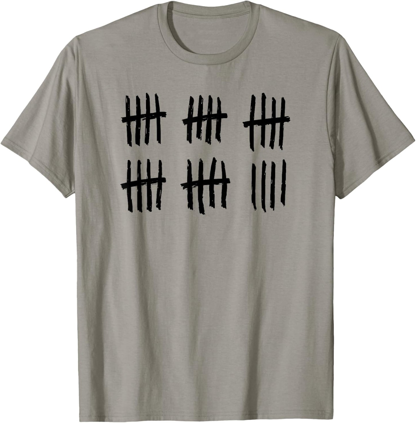 29th Birthday Outfit 29 Years Old Tally Marks Anniversary T-Shirt - T-Shirt | Sand