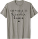 Happiness Frenchie Kisses Cute French Bulldog Dog Gift T-Shirt - T-Shirt | Sand