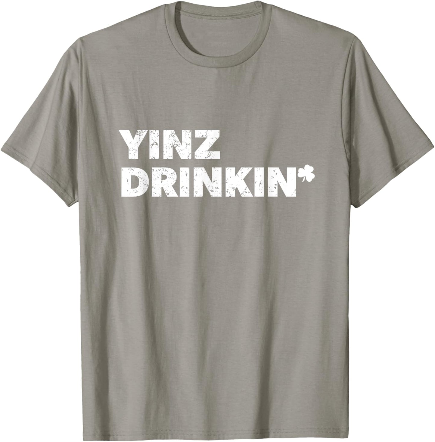 Yinz Drinking Pittsburgh St Patrick's Drinking Beer Lover T-Shirt - T-Shirt | Sand