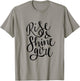 Rise & Shine Girl T-Shirt - T-Shirt | Sand
